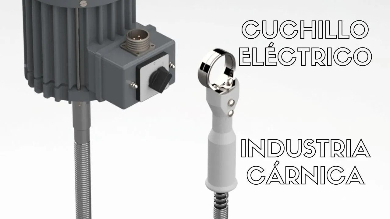 Vídeo: Cuchillo circular eléctrico profesional para la industria cárnica